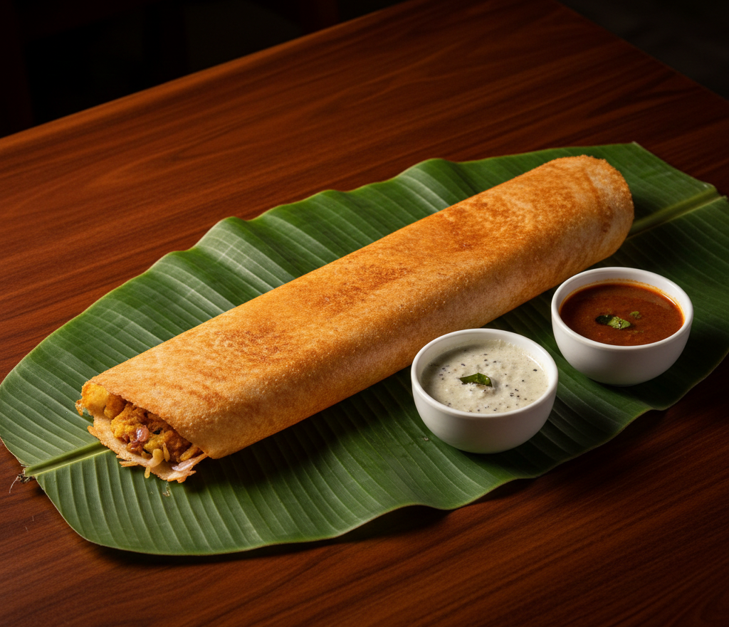 Rava Masala Dosa